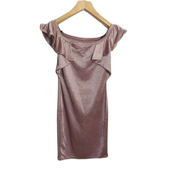 TFNC London Naelle Off-the-Shoulder Mini Dress - Picture 5 of 8